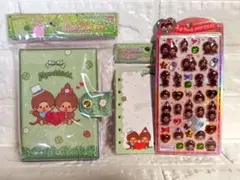 モンチッチ シールバインダー＆リフィル10枚＆うるちゅるポップシール　３点セット