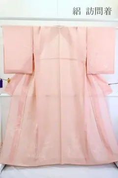 未使用，躾付き，新古品□正絹 夏絽 ．上品訪問着 ，礼装，結婚式にも 
