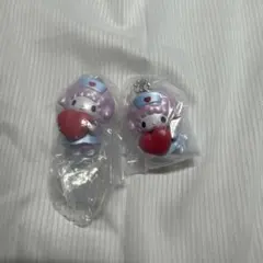 サンリオキャラクターズ ナーススイングマスコット ピアノ2個セット