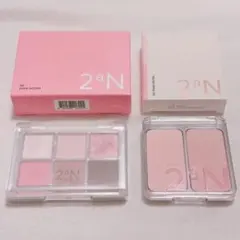 2aN ベターミーアイパレット08ピンクブーム デュアルチーク06 ピンクペタル