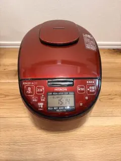 2026年最新】炊飯器 日立 圧力スチームIH炊飯器 5.5合 レッド RZ-SG10J