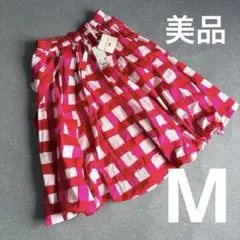 UNIQLO MARNI バルーンシェイプスカート レッド M 【完売品】のサムネイル