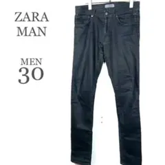 ZARA MAN /ザラ /USA30 /ブラックデニム /柔らか