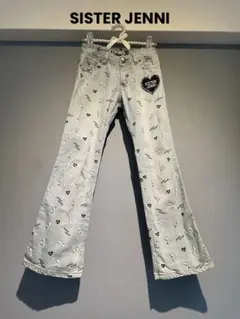 JENNI ベア柄デニム 140cm