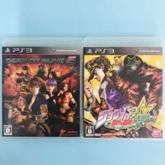 Disc美品 PS3 デッドオアアライブ5ジョジョの奇妙な冒険オールスターバトル