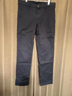 ユニクロ メンズ チノパンダーク ネイビー