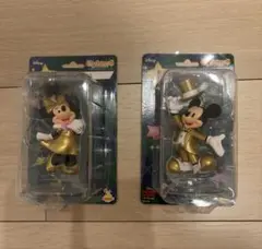 happyくじ　ディズニークリスマス2021オーナメントミッキー、ミニー