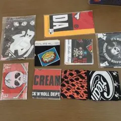 クリームソーダ ピンクドラゴン クッションカバー 4枚 ロカビリー