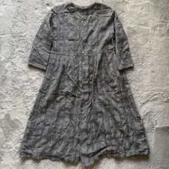 ネストローブワンピース　千鳥柄　ギンガムチェック