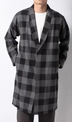 【 nano universe 】 ナノユニバース　ネルガウンシャツコート　S