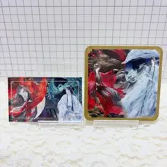 魔道祖師 完結記念展 公式茶屋 回遊施策特典 ポストカード コースター