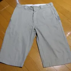 MASTERPIECE チノショーツ ベージュ ハーフパンツ 34のサムネイル