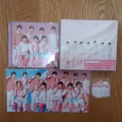 なにわ男子 初心LOVE アルバム 1st LOVE CD ステッカー 特典