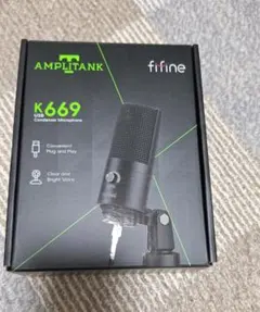 新品　fifine K669 USB コンデンサーマイク