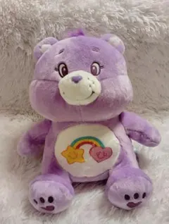 ケアベア★お座りBIGぬいぐるみ【パープル】