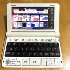 CASIO XD-SV470 ホワイト 電子辞書 ケース付き - メルカリ