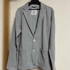 最終価格‼️ikka グレー テーラードカットジャケット Mサイズ
