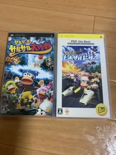 PSP サルゲッチュ 大大大冒険 & レースゲーム