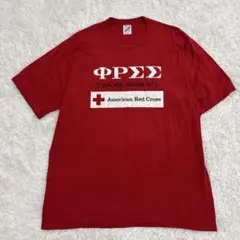 【American Red Cross】米赤十字社 献血Tシャツ USA TシャツサイズM　アメリカンレッドクロス　米国赤十字社
