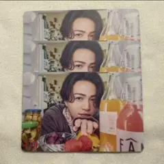 【匿名配送】timelesz FAM 通常盤 菊池風磨/橋本将生 トレカ 3枚