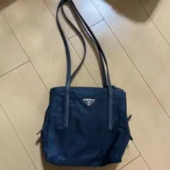 PRADA ネイビー トートバッグ ナイロン