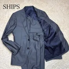 希少！最安値 SHIPS Loro Piana 3ピース スーツ シルク混 - メルカリ