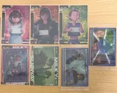 ミルキーサブウェイ クリアカード ウエハース ミルサブ マックス カート チハル