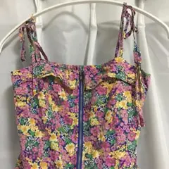 マーキュリーデュオ 花柄ミニワンピース