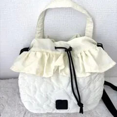 MILKFED. 밀크페드 하트 퀼팅 숄더백 2WAY