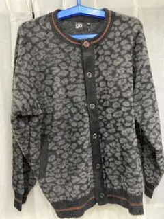 GU undercover シャギークルーネックカーディガン　XL