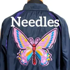 fb25 Needles ニードルス パピヨン 蝶々 コーチジャケット LL相当のサムネイル