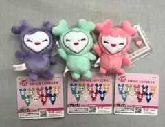 TWICE LOVELYS チャーム付きマスコッ ト GIGO限定 ミサモ
