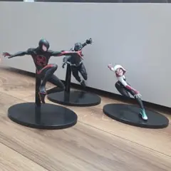 スパイダーバース マイルズモラレス スパイダーグウェン フィギュア３点セットのサムネイル