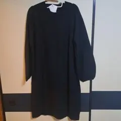 UNIQLO ブラック 長袖ワンピース XXL