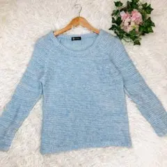 【J-FIRST】 L クルーネックニット　J/F セーター