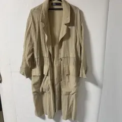 ZARA ベージュ トレンチコート