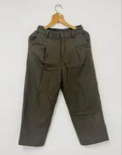 最終値下げ　ジャーナルスタンダード　パンツ　タックパンツ　カーキ　緑　Sサイズ