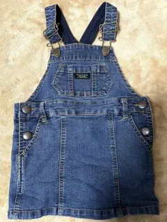 デニム ジャンバースカート 80cm ワンピース オーバーオール　女の子