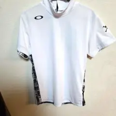 お値下げ✨新品✨Oakley レディースホワイト ハイネックシャツ 半袖
