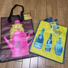 Trader Joe'sトレーダージョーズ エコバッグ 2枚セット