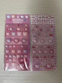 サンリオ　ハローキティ タイルシール 2枚セット