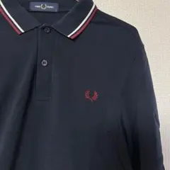 【なあ様専用】FRED PERRY ネイビー 長袖ポロシャツ