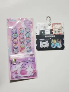 モノクロブー シールビッツ おはじきシール