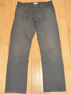 417 for one-seven by EDIFICE グレーストレートパンツ