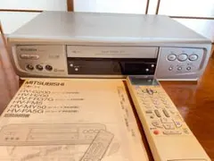 MITSUBISHI VHSビデオデッキ HV-FZ110 リモコンRCA端子付 - メルカリ
