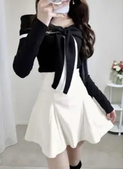 グレイル インパン裏地付きハイウエストフレアミニスカート