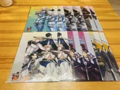 刀剣乱舞　クリアファイル A5 全6種×2セット 計12枚 セブンイレブン 限定
