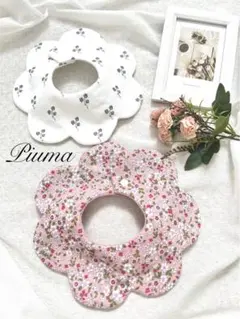 No.26 スタイ　よだれかけ　手作りスタイ　ハンドメイドスタイ　もくもく