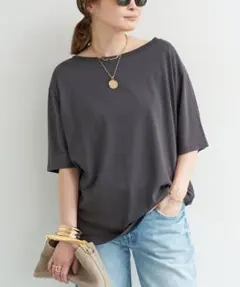 Deuxieme Classe CELERI フレンチスリーブ Tシャツ 黒 - メルカリ