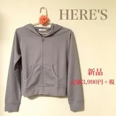 【新品】HERE ' S  パーカー